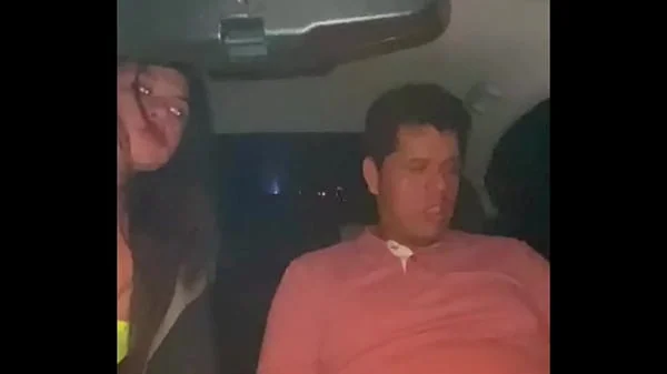 Lucky Uber Driver Fucks Famous Tiktoker La Paisa on the side of the road!