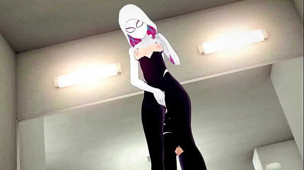 Gwen Stacy masturbation - Spider Man Into the Spider Verse